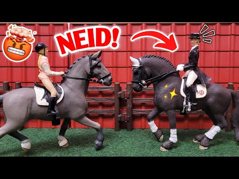 Schleich Film Part 1/2 - The NEW Olympic Horse! 😮 Antonia is ENVIOUS? 👿