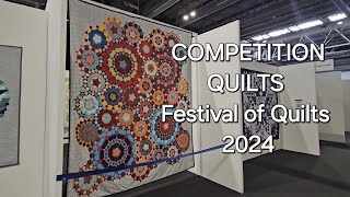 Competition Quilts 2024, Festival of Quilts walk around