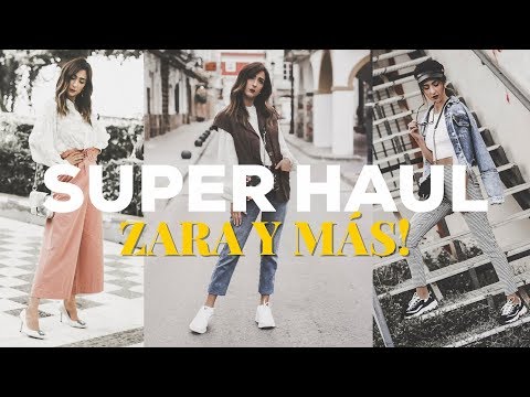 ZARA SUPER HAUL PRIMAVERA VERANO: LOAVIES, CLONES Y MÁS