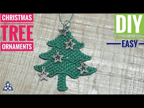 Macrame Angel Tutorial DIY Christmas Ornaments