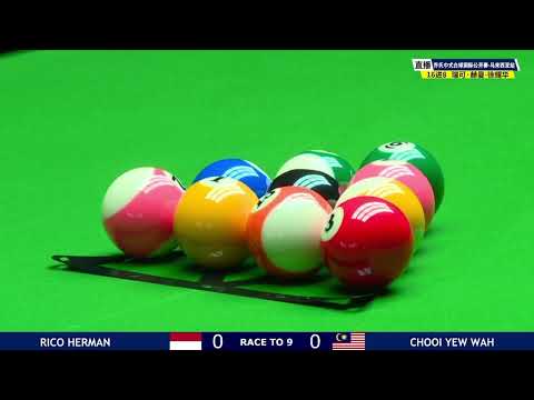 Rico Herman (INDO) VS Chooi Yew Wah (MAL) - L16 - 2023 IHPA JOY Heyball International Open Malaysia
