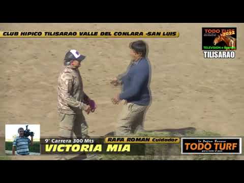 Club hipico Tilisarao 18-9-2022 ganador VICTORIA MIA