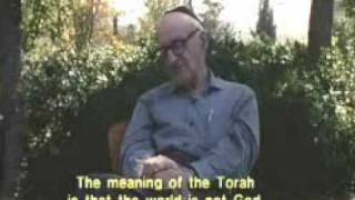 משמעות הפסוק "בראשית ברא" - תורה	ישעיהו ליבוביץ