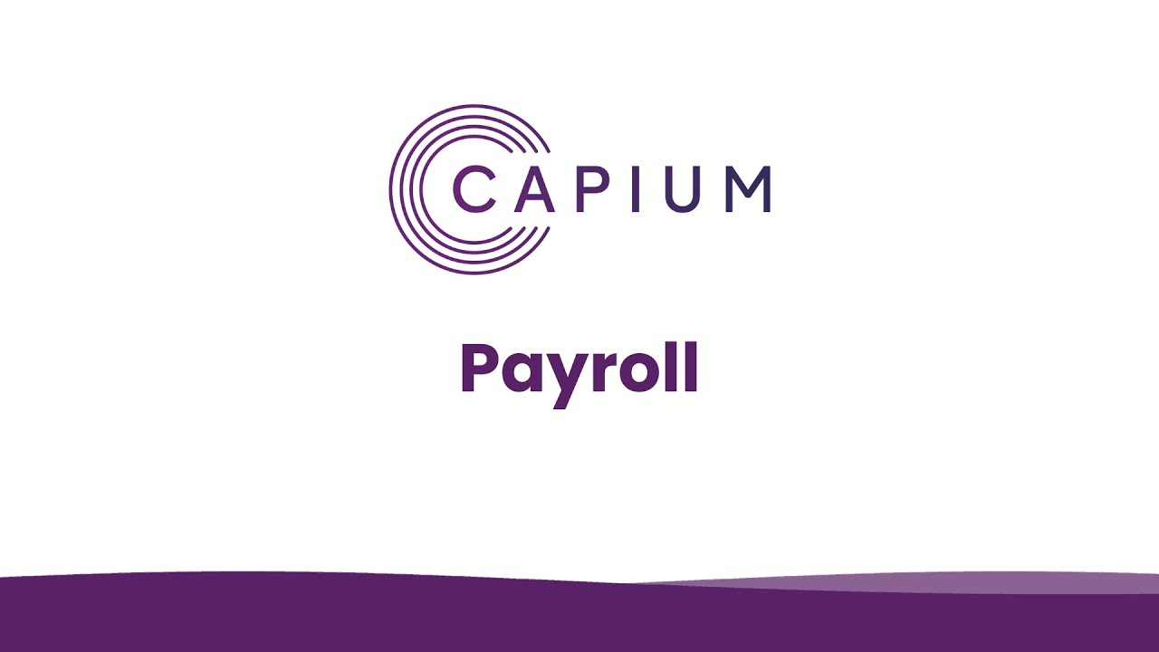 Capium Accounting Suite - Payroll Demo