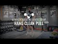 Hang Clean Pull | Olympic Weightlifting Exercise Library