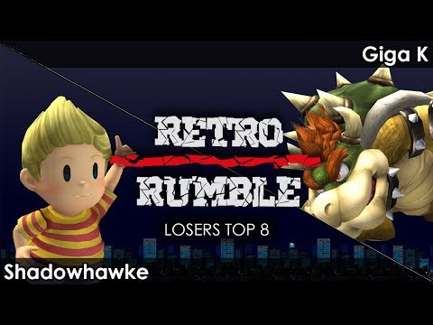 Project M: NB | Shadowhawke (Lucas) V Giga K (Bowser) - Retro Rumble Tournament SSBPM