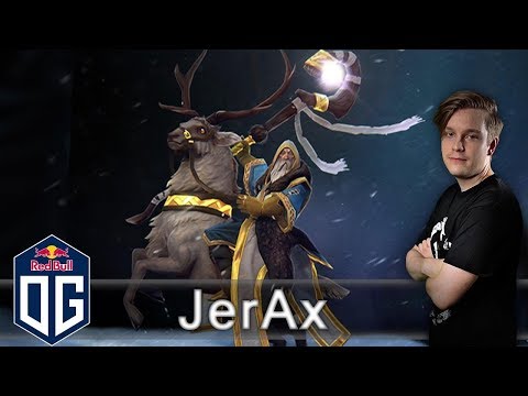 OG.JerAx Keeper of the Light Gameplay - Ranked Match - OG Dota 2.