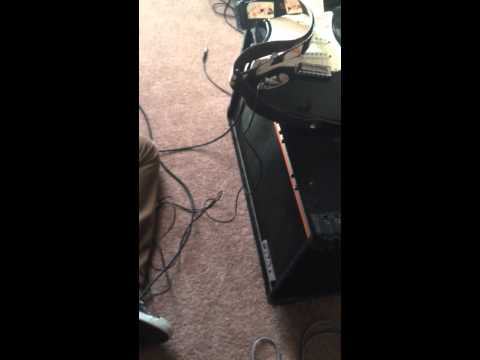 Crate amp problem
