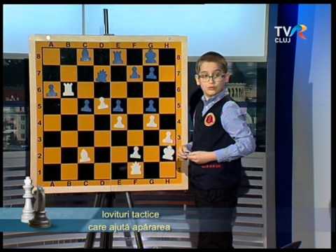 Emisiunea 173 Regi si Pioni - "Lovituri tactice care ajuta apararea"