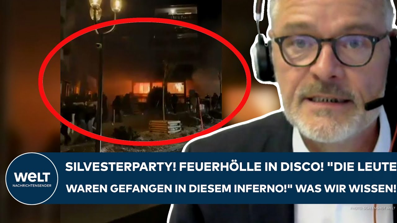 SCHWEIZ: Feuerhölle bei Silvesterparty! "Die Leute waren gefangen in diesem Inferno!" Was wir wissen