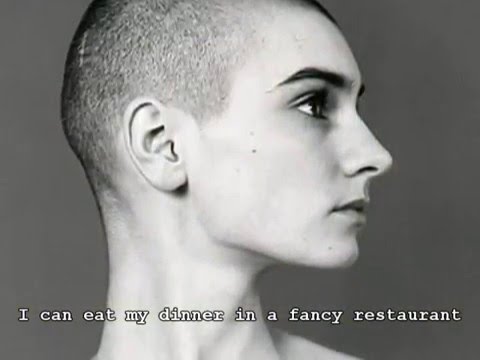 Sinead O'Connor Nothing Compares 2 U (Lyrics) on Madonna Tribute