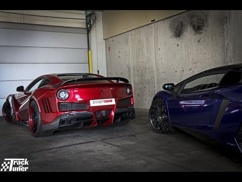 Straight Pipes Porsche Carrera GT V10 vs  Lamborghini SV V12 vs  Ferrari F12 N Largo V12