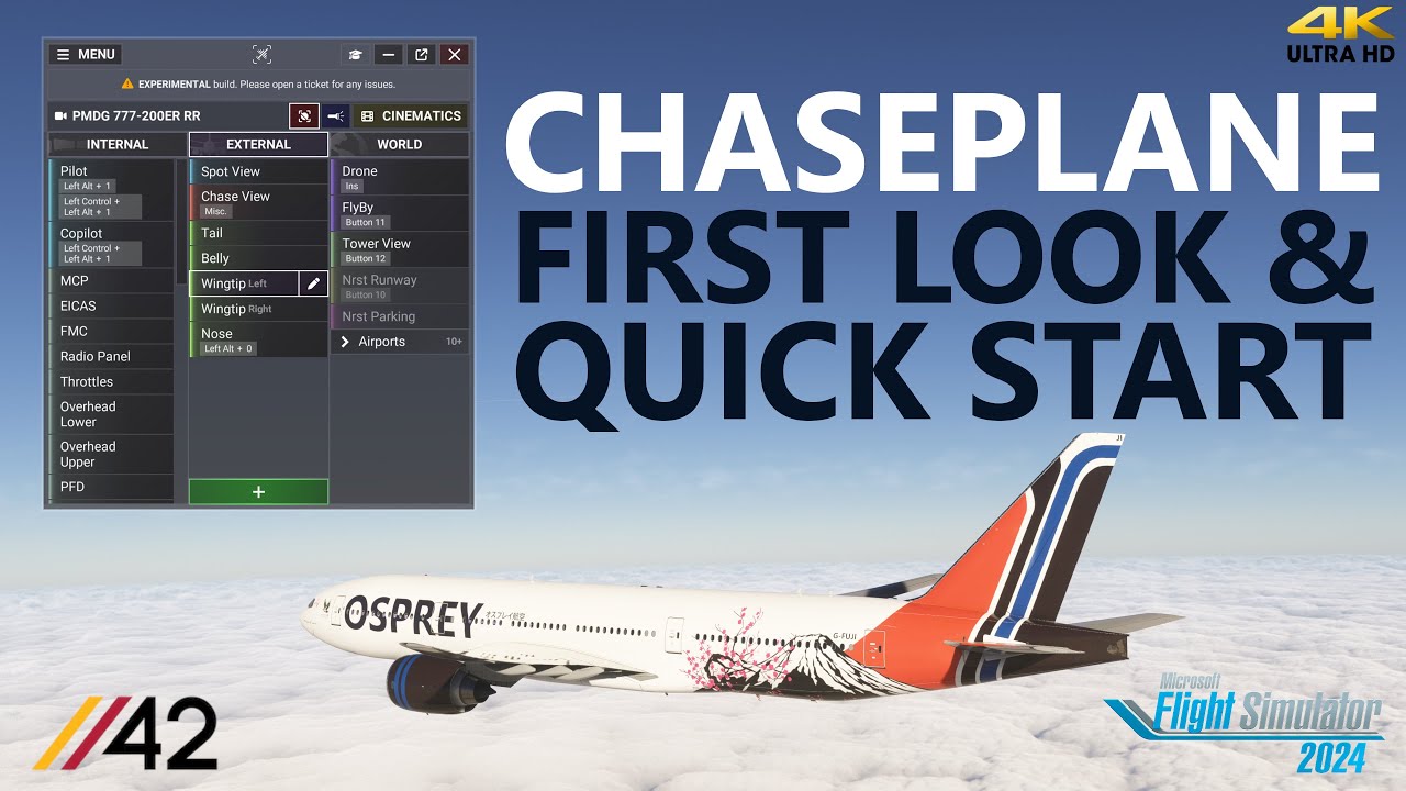 /42 ChasePlane First Look & Quick Tips Videos & Streams Microsoft