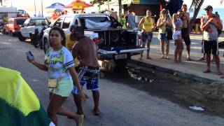 preview picture of video 'Ponta Negra @ Copa 2014 - 28/06/2014 Natal, RN'