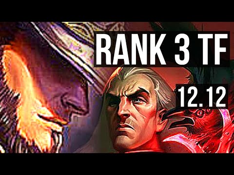 TF vs SWAIN (MID) | Rank 3 TF, 1/1/12, Rank 14 | EUW Challenger | 12.12