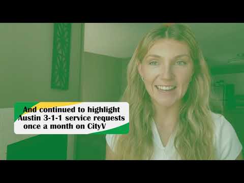 A Year in Austin 3-1-1 Communications