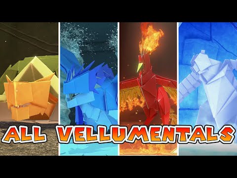 Paper Mario: The Origami King - All Vellumental Temples