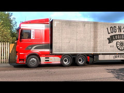 ETS 2 - DAF XF Euro 6 Transporting Furniture from Galati to Ruse Part 3