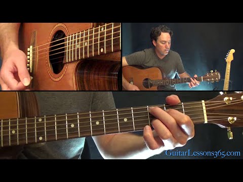 Nutshell Guitar Lesson (Unplugged) Pt.1 - Alice in Chains - Chords and 1st Solo