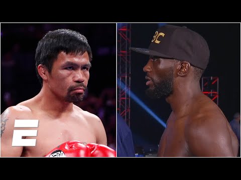 特倫斯-克勞福德期待著與曼尼-帕奎奧在衛冕腰帶後的戰鬥 - Top Rank Boxing (Terence Crawford eyes fight with Manny Pacquiao after defending belt | Top Rank Boxing)
