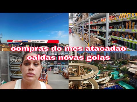 Compras do mês em caldas novas goias