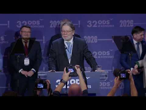 Vyhlášení volby místopředsedů ODS