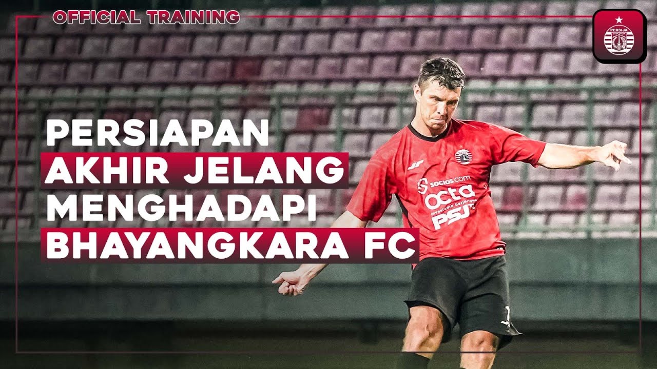 Persiapan Akhir Persija Jelang Laga Tandang Hadapi Bhayangkara FC | Official Training