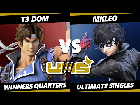 UAS: LAS - T3 Dom (Richter) Vs. MkLeo (Joker) Smash Ultimate - SSBU