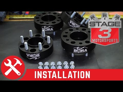 2015-2016 F150 BORA 6x135mm Wheel Spacer Install