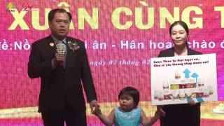 Nguyễn Thanh Tâm - chia sẻ tại lễ khởi động chương trình Chuyên gia canxi