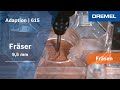 Dremel Fräser (HSS) 9,5 mm Video