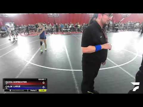 144 Lbs Round 1 - Olivia Hofrichter, WI Vs Chloe LaRue, WI 394f