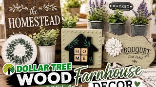 Dollar Tree Wood Crafts You NEED To Try (Beautiful Farmhouse DIYs!)