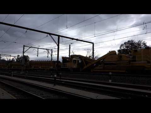 Jumbo's lead Track Maintenance Train - 14/7/14