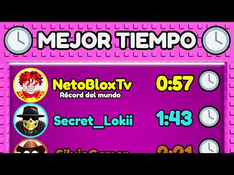 Intenté ROMPER el RECORD del MUNDO de Escape del Teclado de Velocidad??!!
