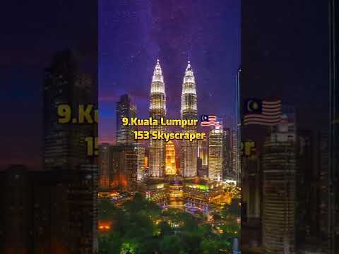 Top 10 Cities With Most Number Of Skyscraper🏙 #shorts #viral #top10 #topten #short #shortvideo