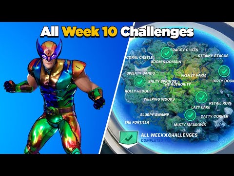 Fortnite All Week 10 Challenges Guide (Fortnite Chapter 2 Season 4)