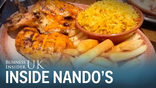 Inside the top-rated Nando's in London