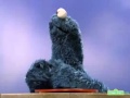 Sesame Street Cookie Monster Shows The Number Zero