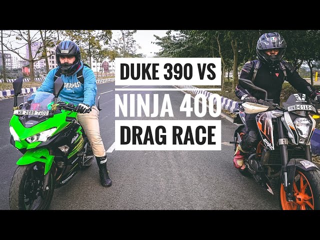 KTM Duke 390 vs Kawasaki Ninja 400 