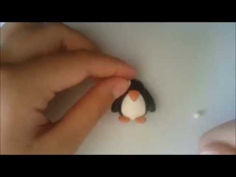Polymer clay - penguin tutorial