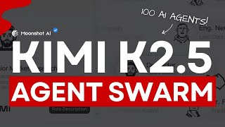 Kimi K2.5 Agent Swarm: 100 AI Agents Working in Parallel (8x Cheaper Than Claude)!