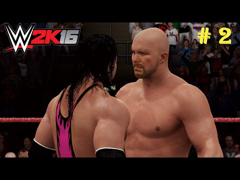 WWE 2K16 Showcase- Stone Cold vs Bret Hart- Survivor Series 96