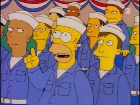 The Simpsons S09E19 - Homer geht zur Marine - Nukular, das Wort heißt Nukular [Deutsch/German]