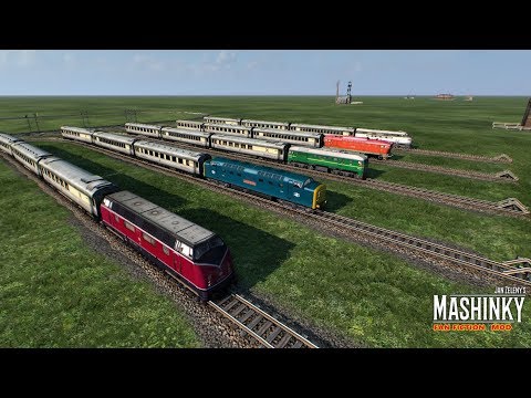 Mashinky - MOD -  Few European diesels
