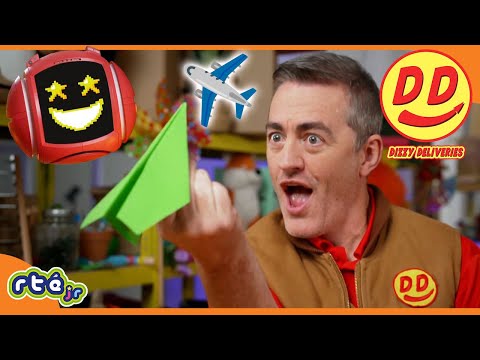 NEW Dizzy Deliveries | Intro & Theme Song 🎵 | Season 2 Episode 1: Airport ✈️ | @RTÉKIDSjr​