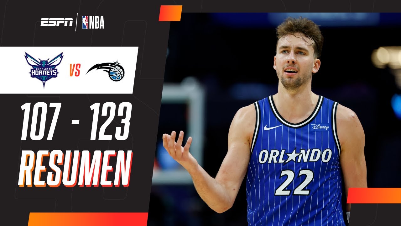 FRANZ WAGNER BRILLÓ PARA EL TRIUNFO DE MAGIC EN CASA DE HORNETS | Chicago 107-123 Orlando | RESUMEN