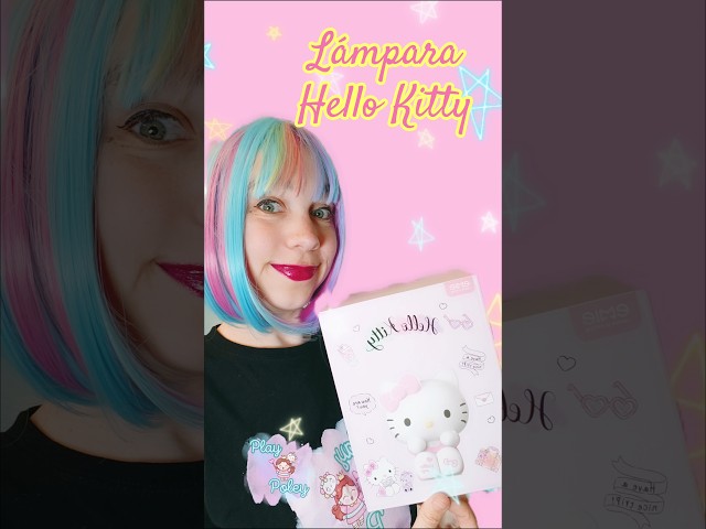 Vídeo relacionado con Paladone Kuromi GloBuddies Lámpara led 3D con licencia oficial Sanrio, funciona con pilas, regalo para los fans de Hello Kitty