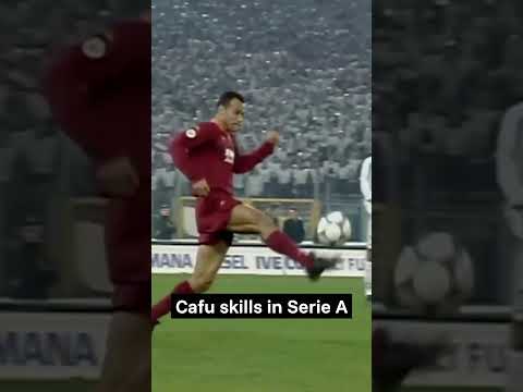 Brazilian Cafu skills in 90's Serie A