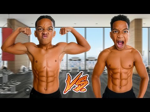 TRAINING WITH THE WORLDS STRONGEST KIDS!